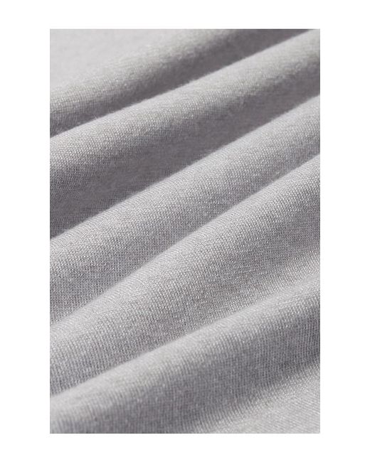SRG White Lesly Off Shoulder Knit Dress