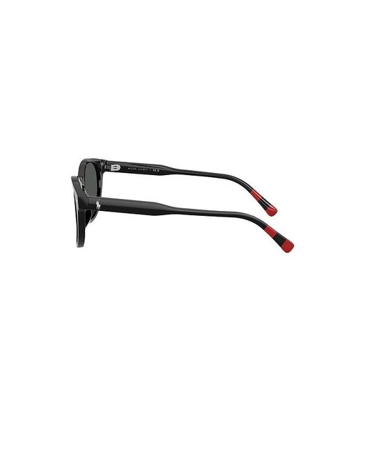 Polo Ralph Lauren Black Phantos Sunglasses for men