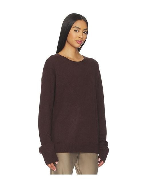 ÉTERNE Brown Kaschmirpullover James