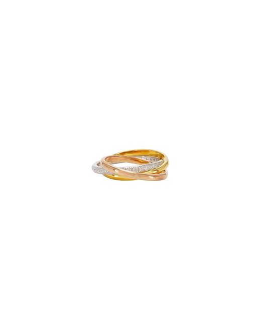 Shashi White Vera Pave Ring
