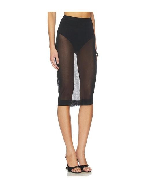 SER.O.YA Black Lucille Skirt