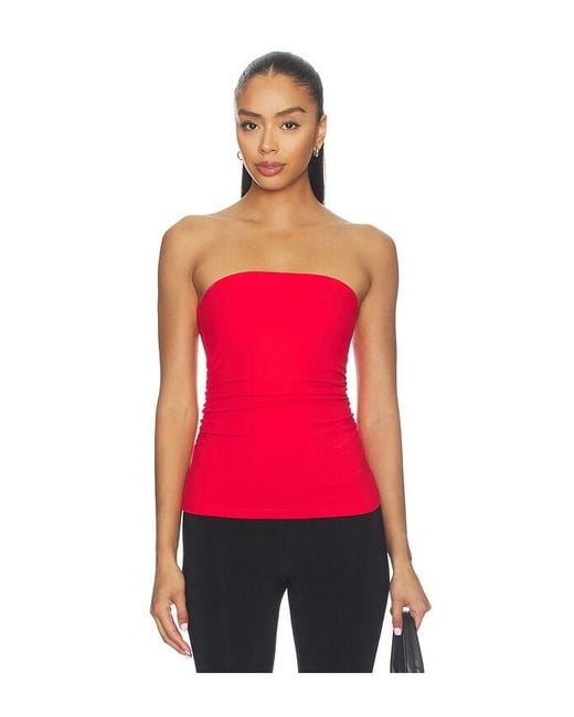 Susana Monaco Waist Gathered Tube Top