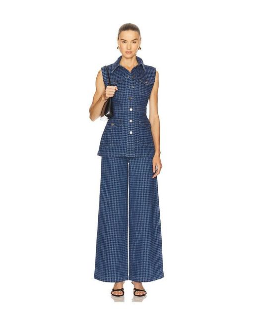 seventy + mochi Blue Ani Vest