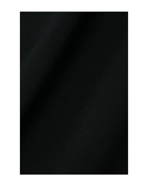 Halo Black Brace Waist Slim Trouser