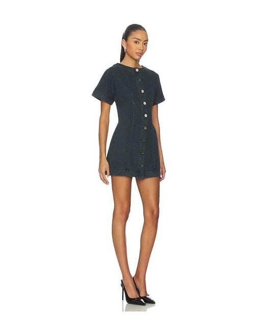 SNDY'S Blue Tilla Denim Mini Dress