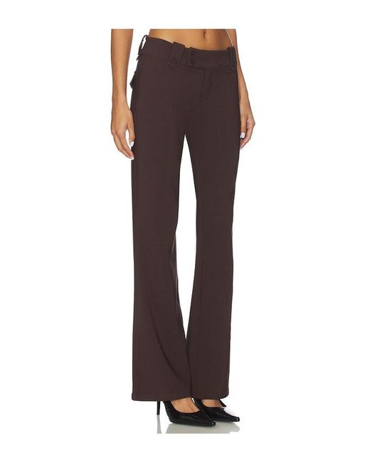 Tiger Mist Kittie Pant In Brown