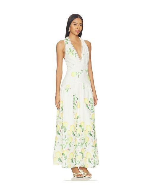 Elliatt White Hana Halter Gown