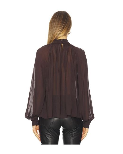 Nicholas Purple Bluse Solene