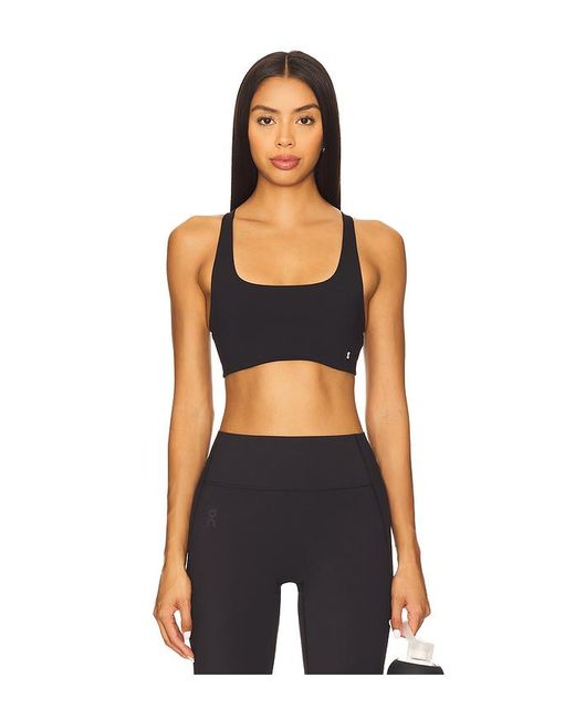 On Shoes Black Studio Bra Top