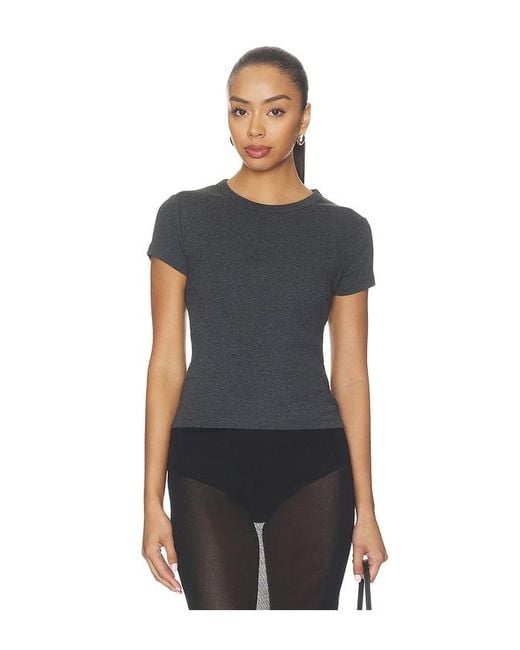 St. Agni Black Organic Cotton Baby Tee