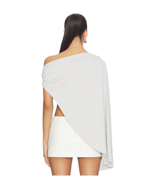 Lioness White Reborn Poncho