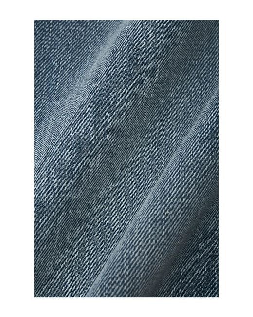 GRLFRND Blue Rory Short Rise Baggy