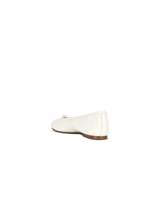 Steve Madden White Calico Flat