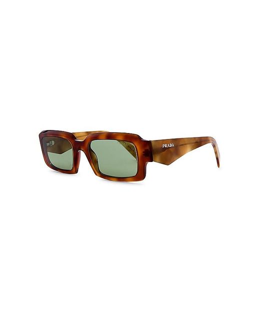 Prada Multicolor Rectangle Sunglasses