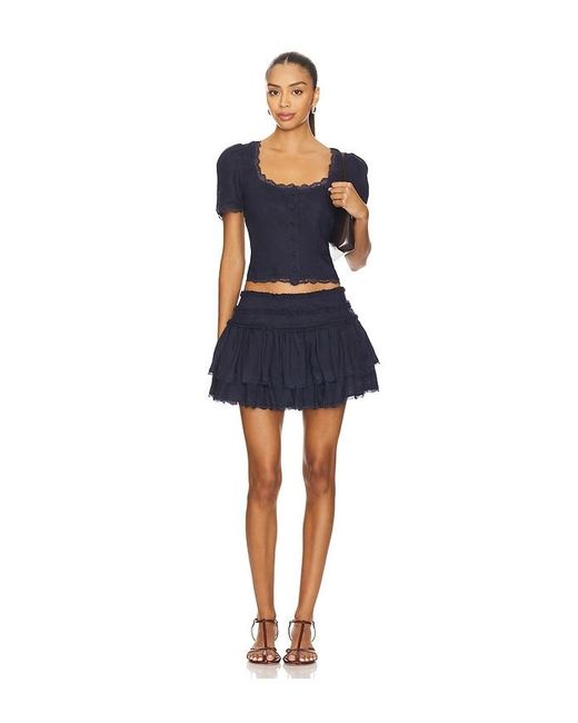 MAJORELLE Blue Betsy Top