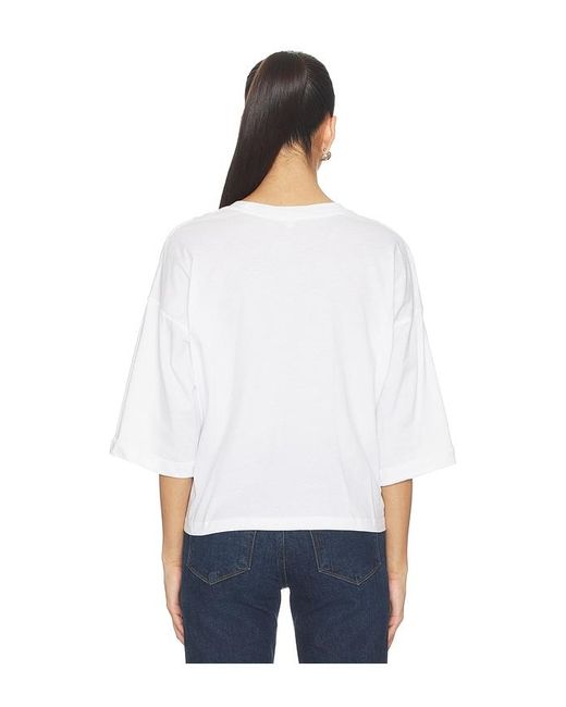 FAVORITE DAUGHTER White The Over It Tee