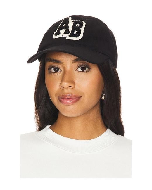 Anine Bing Black Jeremy Letterman Baseball Cap