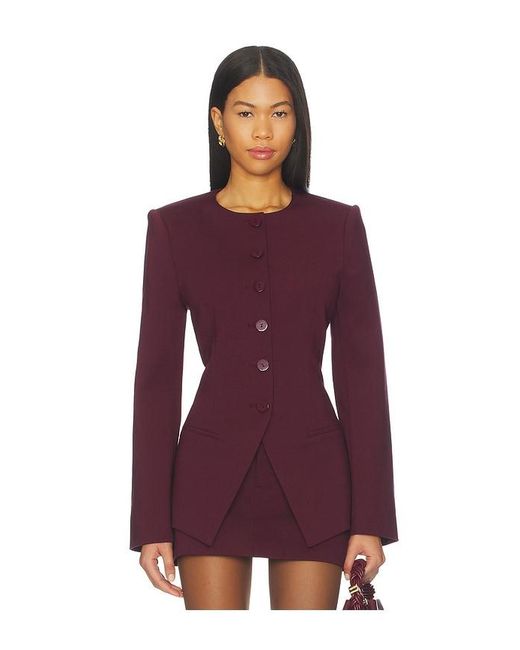 SER.O.YA Purple Susanna Blazer