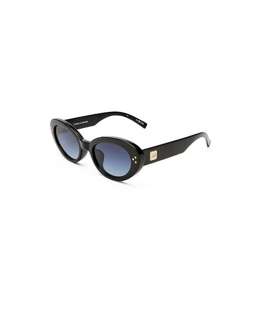 Le Specs Blue Tootsie Sunglasses