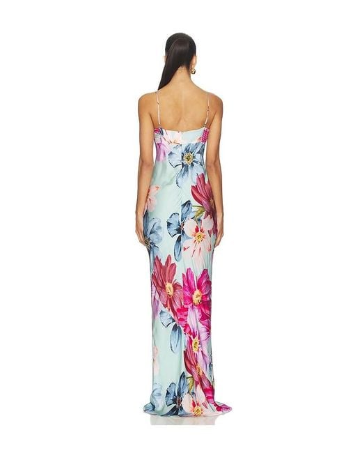 Amanda Uprichard Red Ira Maxi Dress