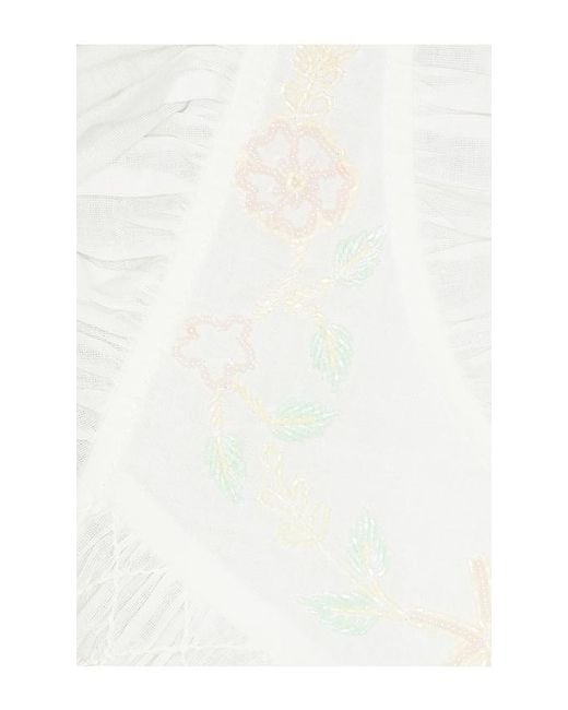 For Love & Lemons White Megan Top