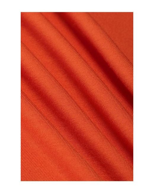 GRLFRND Red Crew Neck Slim Fit Tee