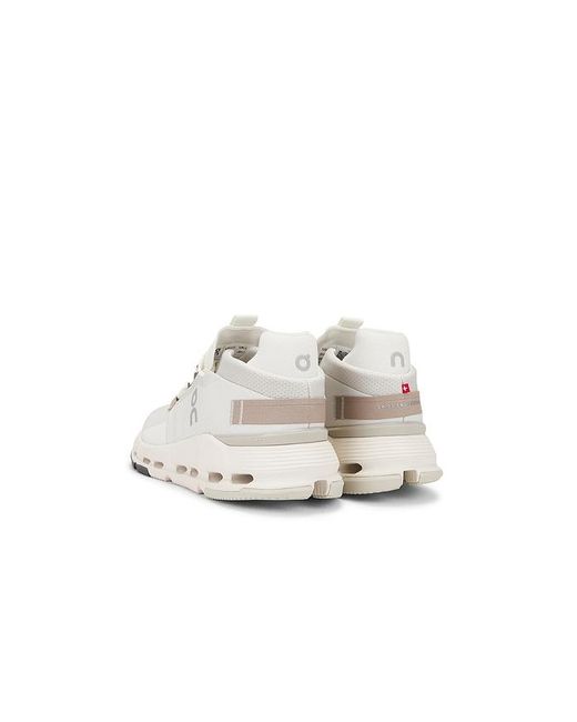 On Shoes White Cloudnova 2 Sneaker