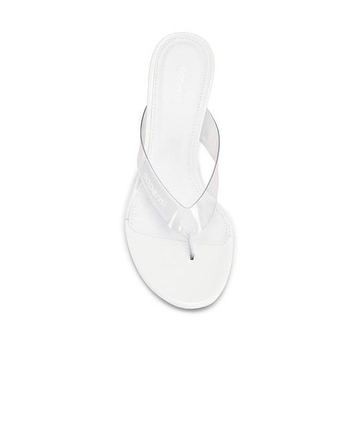 Coperni White Lift Flip Flop Sandal