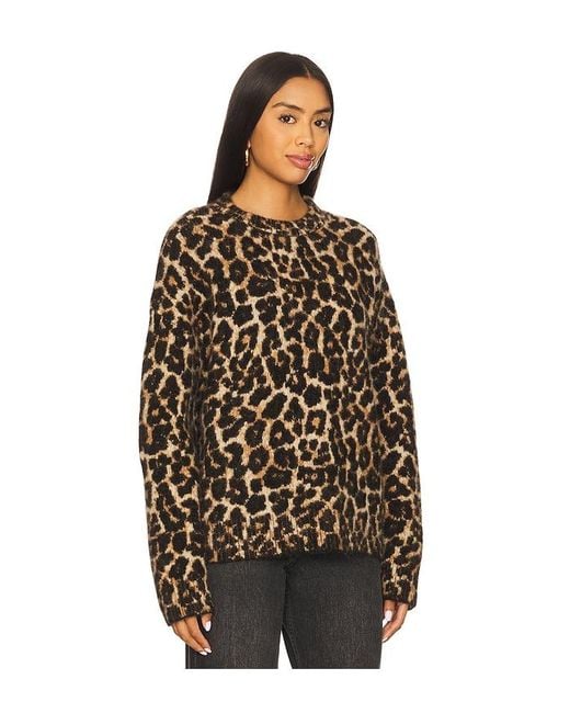 Anine Bing Black Sydney Crew Sweater