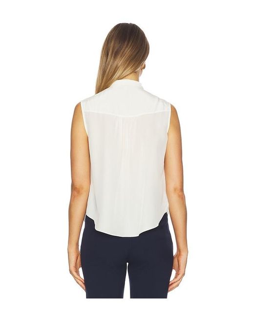 Veronica Beard Blue Magnolia Blouse