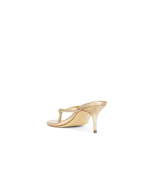 Black Suede Studio White Marci 65 Mule