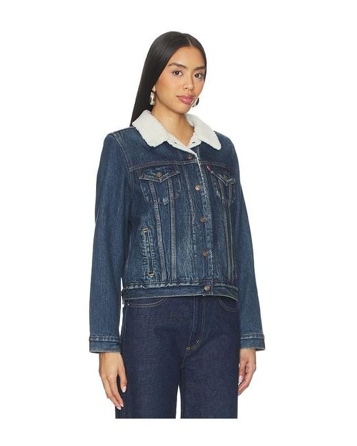 Levi's Blue Original Sherpa Trucker