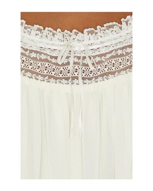 Tularosa White Evira Mini Dress
