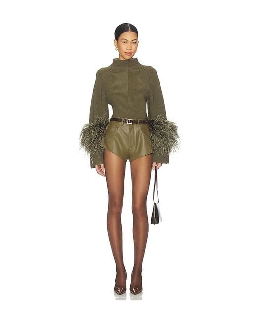 PULL en Olive LAPOINTE en coloris Green