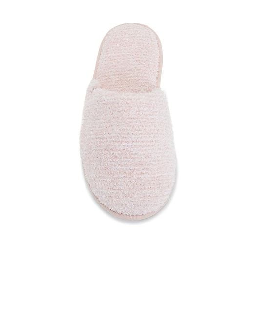 Barefoot Dreams White Cozychic Slipper