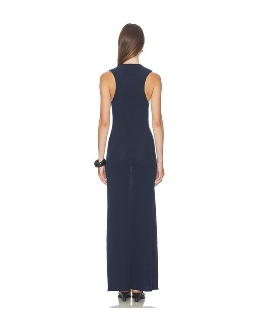 L'academie Blue 'Academie Mckayla Cowl Maxi Dress