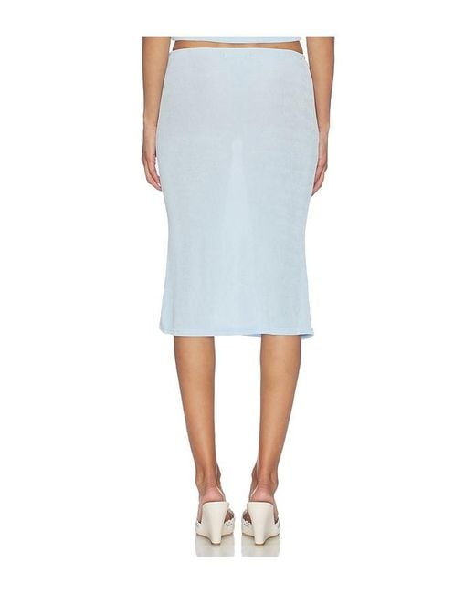 GUIZIO Blue X Revolve Selene Skirt