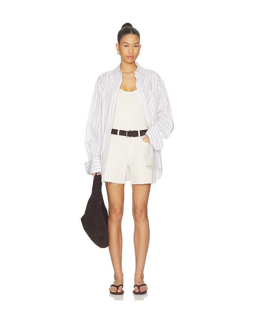 Amo Denim White Billie Short
