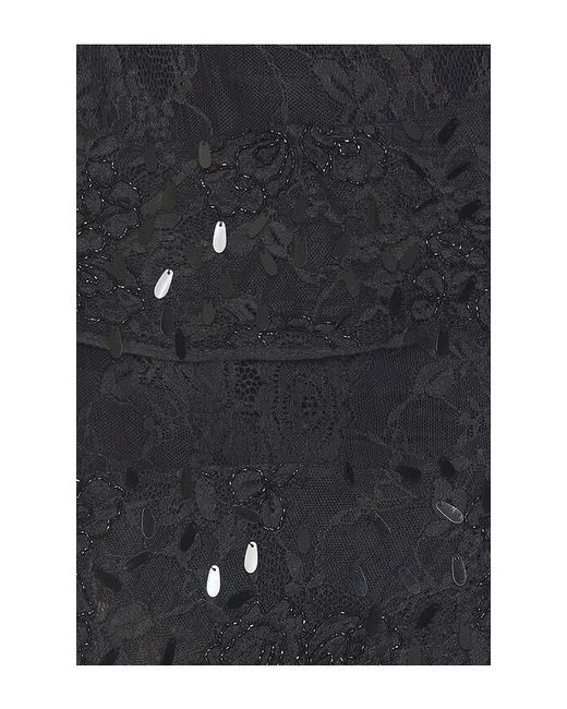 La Fuori Blue Luna Veil Tier Dress