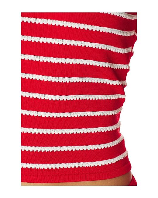 Solid & Striped Red The Penelope Top