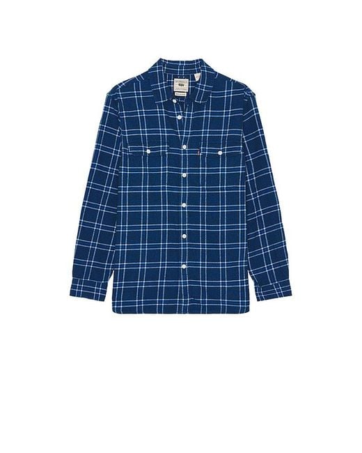 Levi's Blue Jackson Worker Shirt for men
