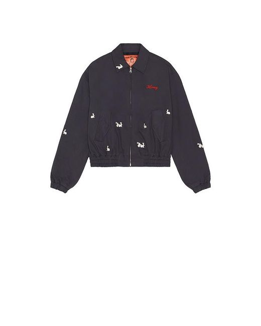 Carne Bollente Blue Hareington Horny Jacket for men