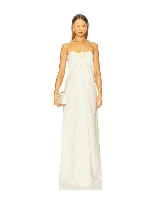 Vestido Kyra En Color Neutral Talla (También En Xs) Caroline Constas de color White