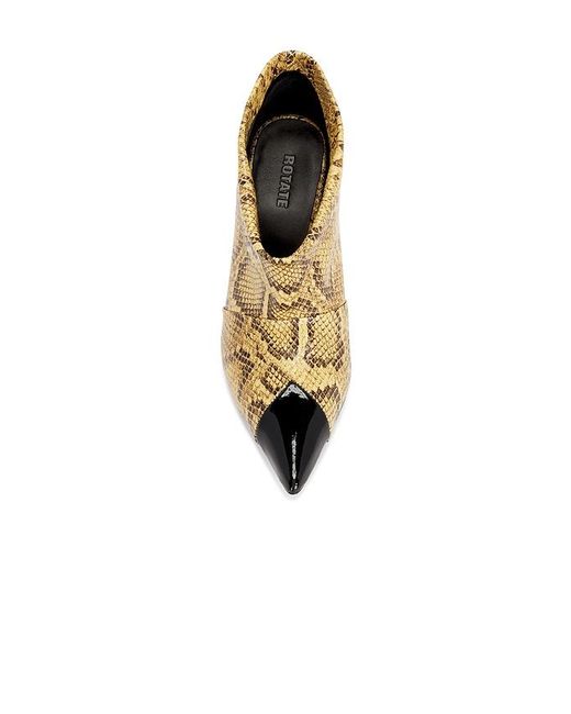 ROTATE BIRGER CHRISTENSEN Multicolor Pointed Toe Boot