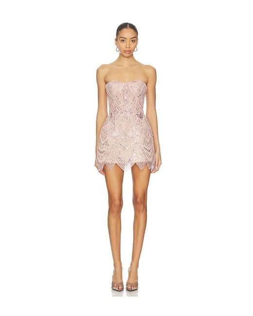 Bronx and Banco White Giselle Mini Dress