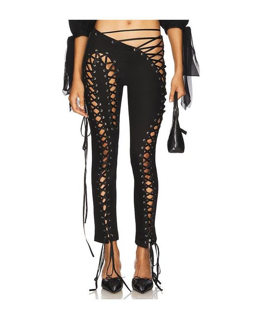 DI PETSA Black Siren Capri Pants