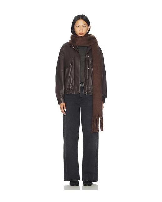 Rails Black Oslo Scarf