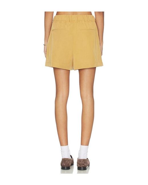 Varley Yellow Tansy Woven Short