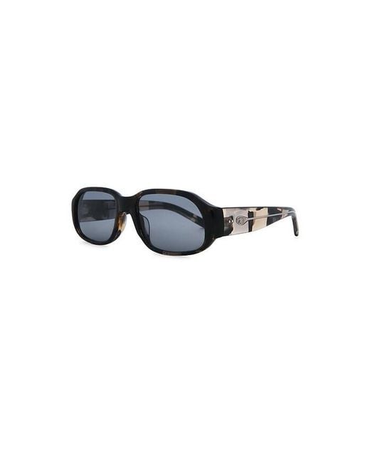 DIESEL Blue Rectabgle Sunglasses for men