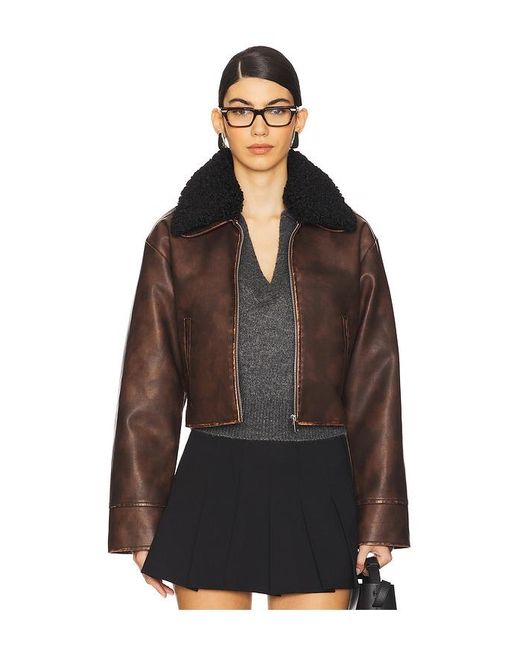 Lexy Fringe Faux Leather Jacket Lexy Fringe Faux Leather Jacket